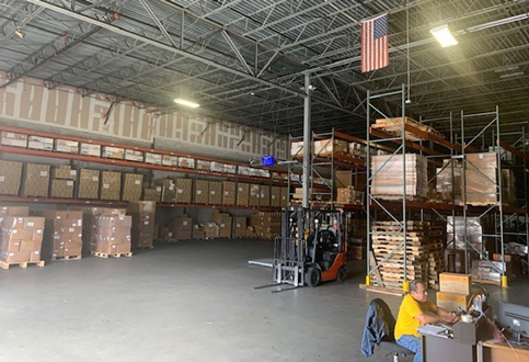 With online buys, Doral warehousing in prime position