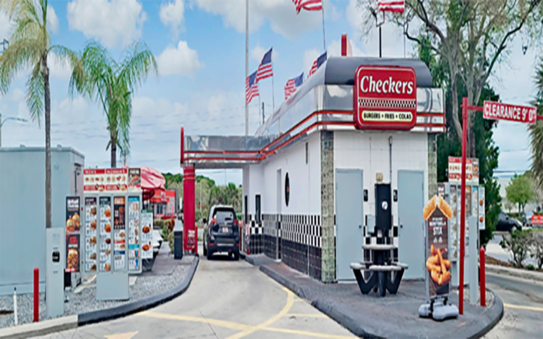 Dual drive-thru Checkers (NNN) Port Richey, Florida Corporate